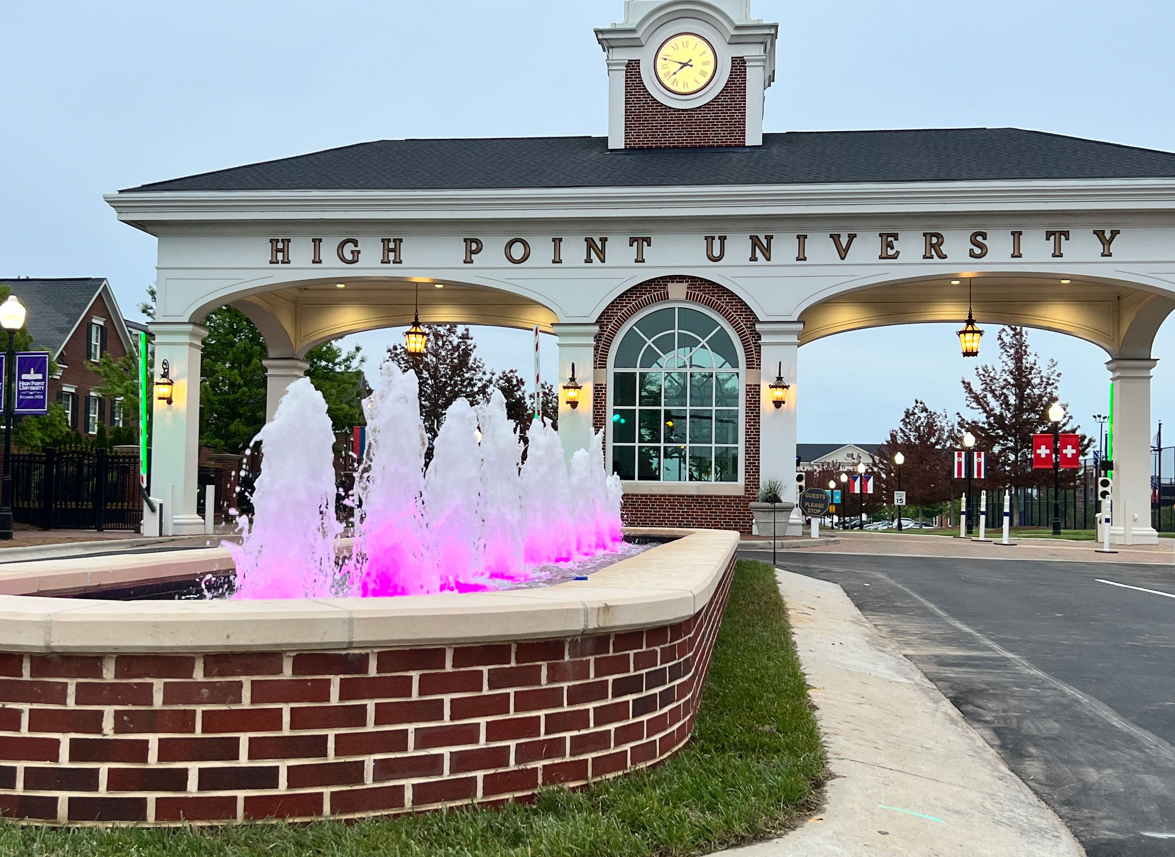 HPU Welcome Center Fountain