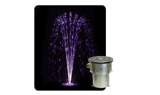 Fountain in a Can™ (Sequencing) product photo and water effect