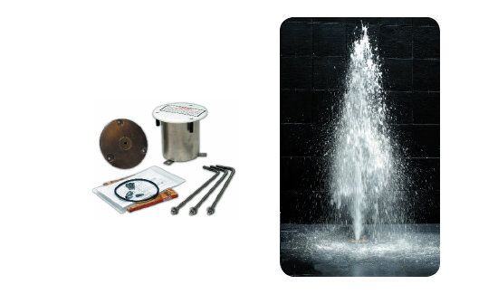 Geyser in a Can™ product photo and water effect