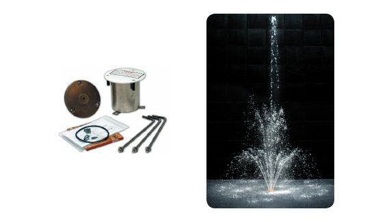 Water Castle in a Can™ product photo and water effect