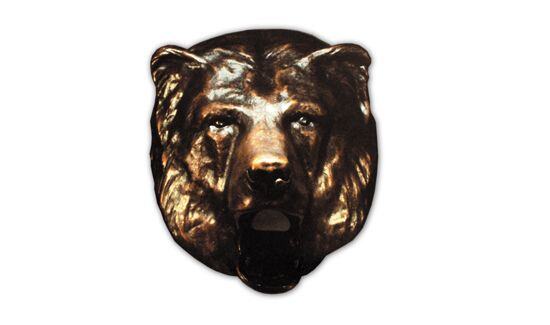 Bear head wall font with Fountain Nozzle product photo