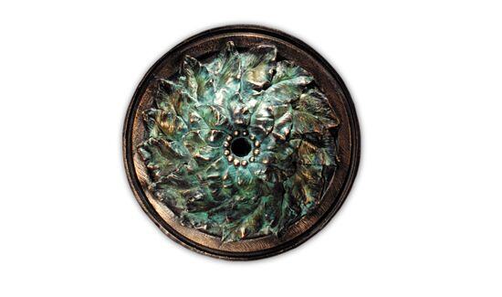 Rosette wall font with fountain nozzle product photo