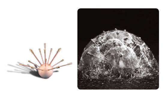 Dandelion Hemisphere product photo and water effect