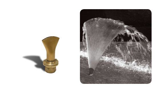 Fan Jet product photo and water effect