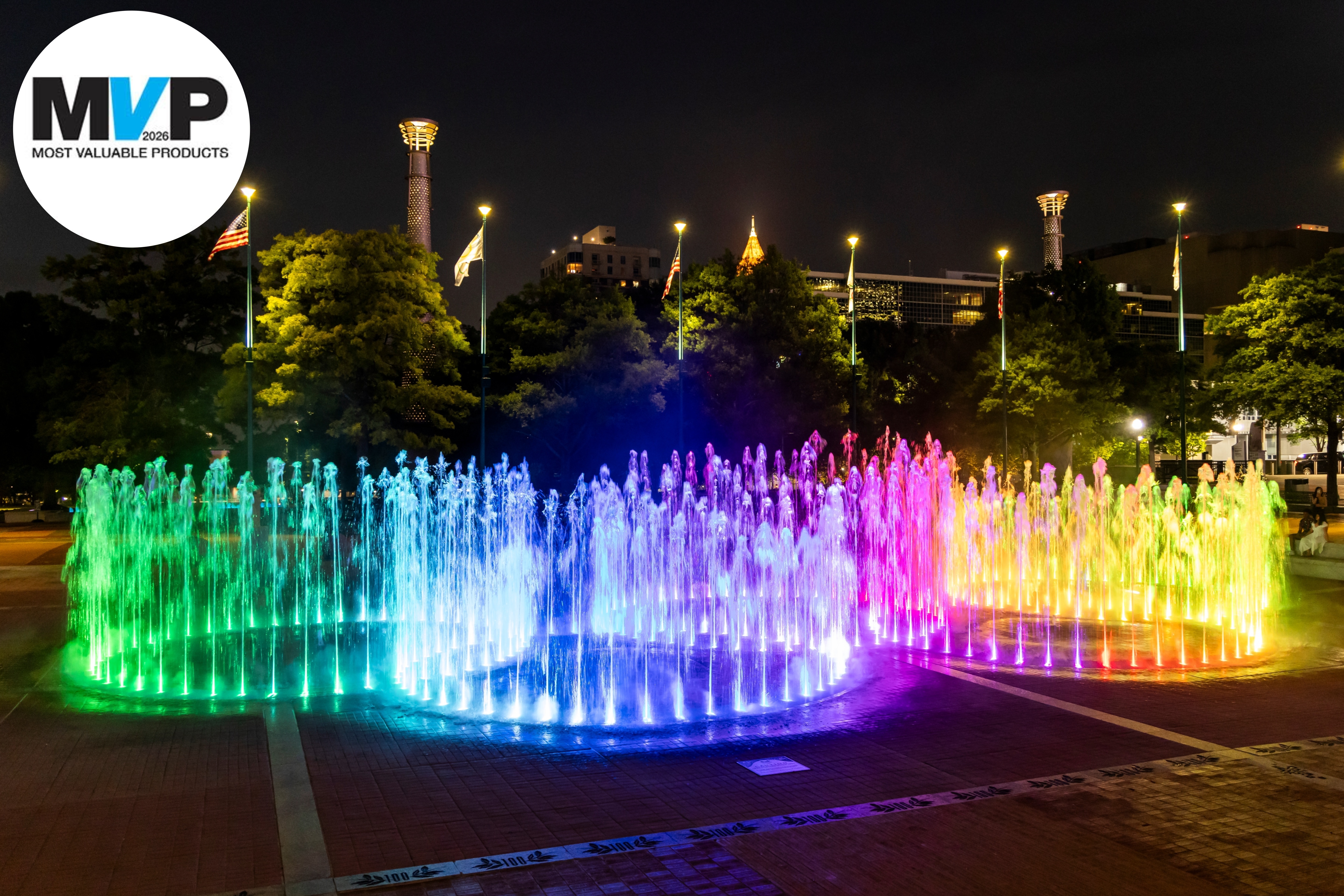 Fountain People FXPRO Series of LED Fountain Lighting Equipment Receives The 2026 Most Valuable Products (MVP) Award